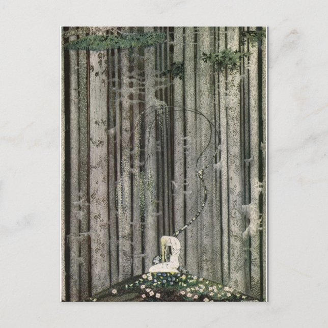 Postal El Este del Sol y Oeste de la Luna de Nielsen (Anverso)