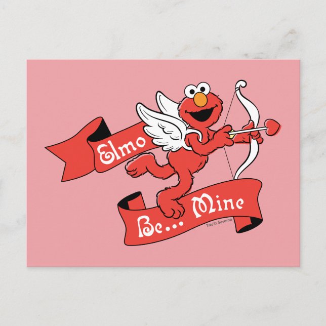 Postal El estúpido de Elmo Valentine (Anverso)