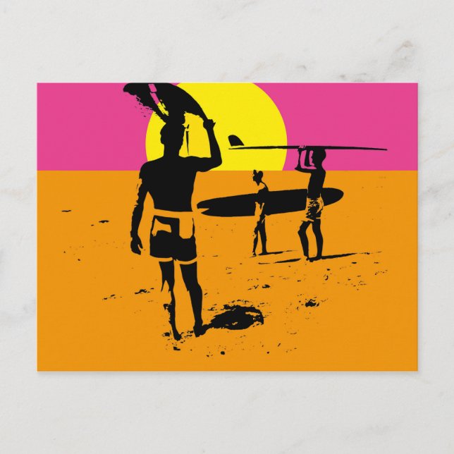 Postal El eterno verano - 15 de junio de 1966 (Anverso)