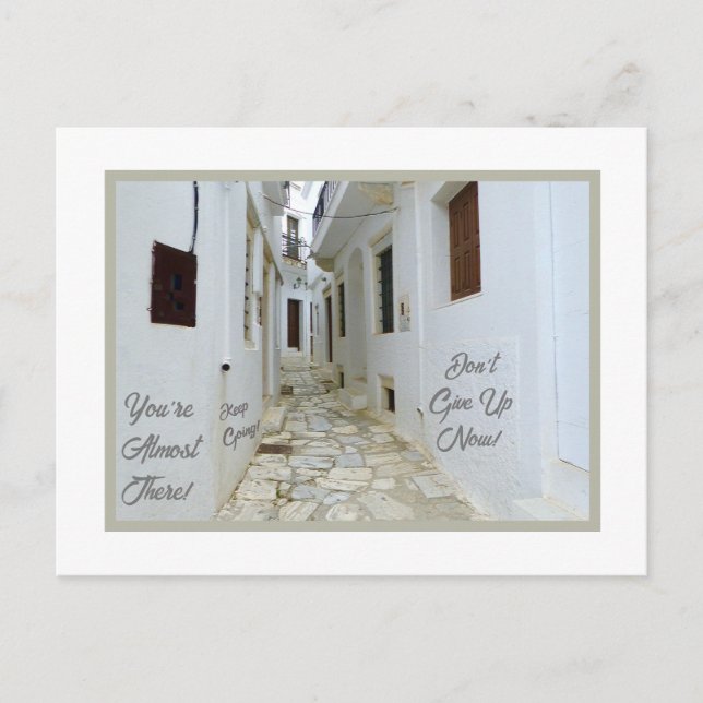 POSTAL EL ÉXITO ESTÁ A LA VUELTA DE LA ESQUINA/ANTIGUA EU (Anverso)