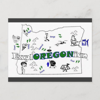 Postal ¡El extranjero OREGONian añade tu ciudad! Me encan