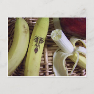 Postal el extremo de la cesta de fruta