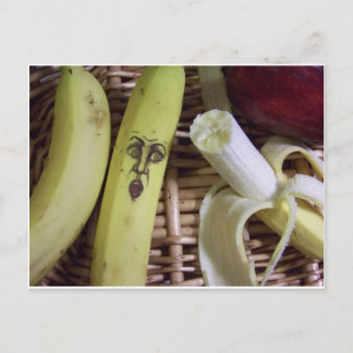 Postal el extremo de la cesta de fruta