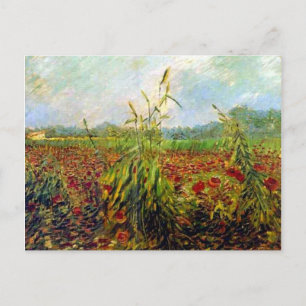 Postal El famoso cuadro de Van Gogh, las altisonas del ma