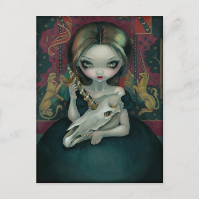 Postal "El fantasma de Unicornio" (Anverso)