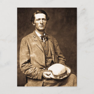 Postal El fantasma gris - coronel John S. Mosby