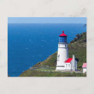 Postal El faro de Heceta Head cerca de Florence