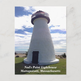 Postal El faro de Ned's Point Mattapoisett, Massachusetts
