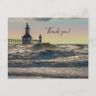 Postal El faro de St Joseph Painterly gracias a Postcard