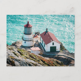 Postal El faro Point Reyes