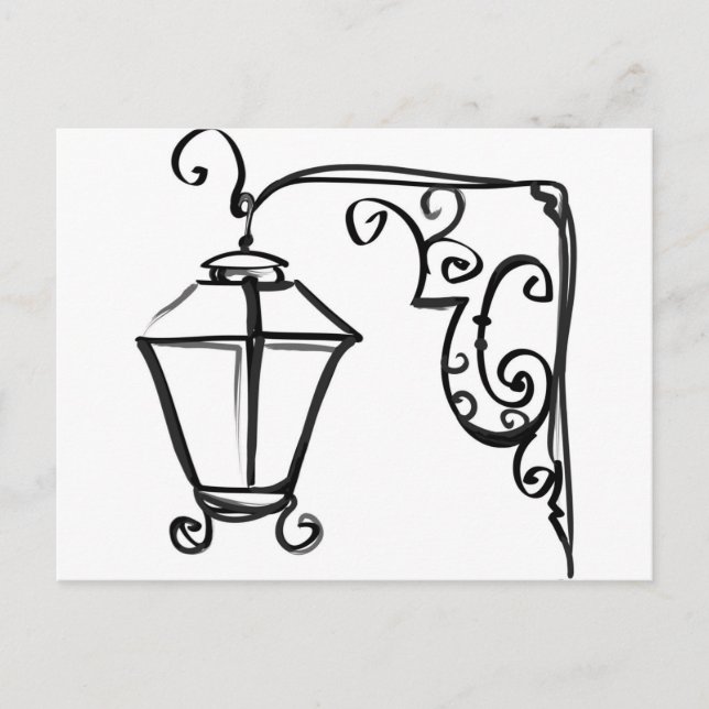 Postal El Farolito (Anverso)