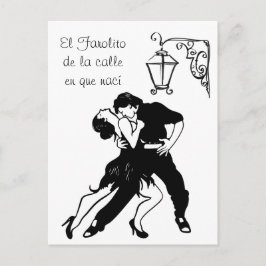 Postal El Farolito Tango
