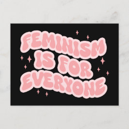 Postal El Feminismo Es Para Todos Feministas