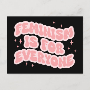 Postal El Feminismo Es Para Todos Feministas