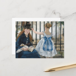 Postal El ferrocarril de Eduard Manet, Arte