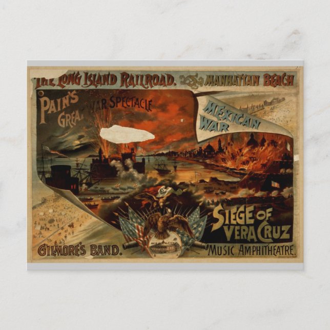 Postal El ferrocarril de Long Island (Anverso)