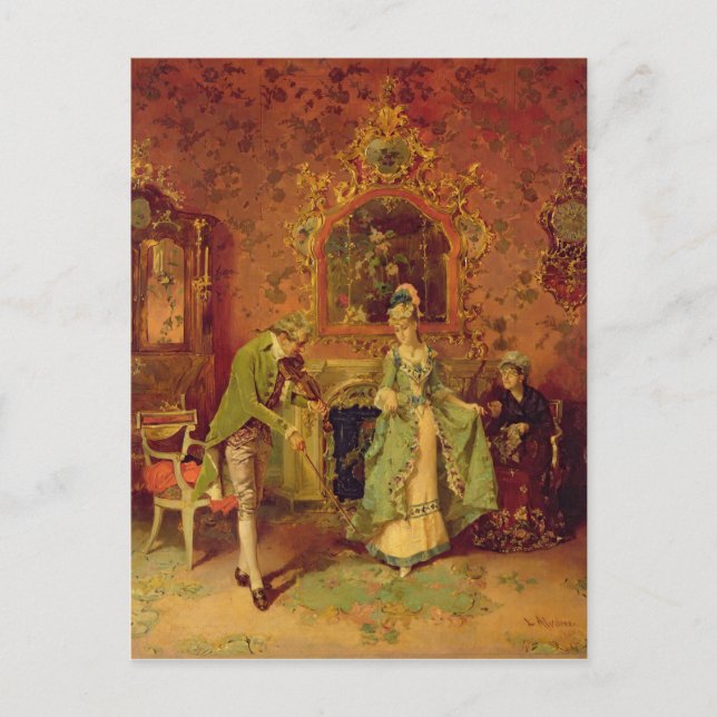 Postal El Fiddler (Anverso)