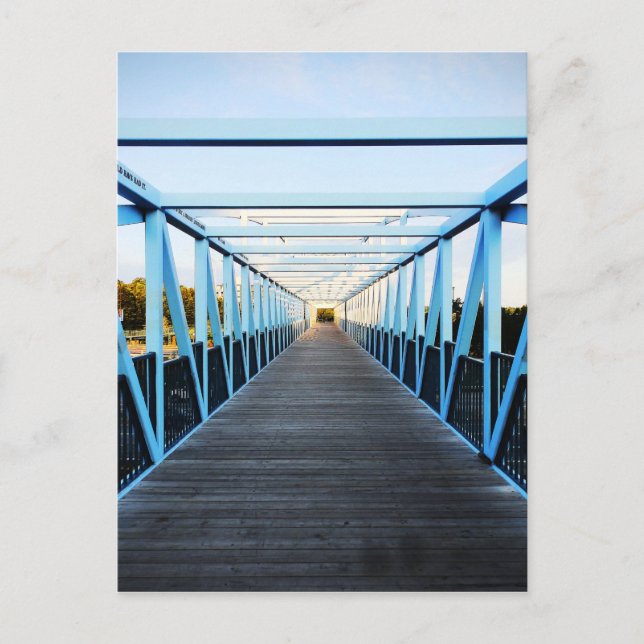 Postal El Fin Del Puente (Anverso)