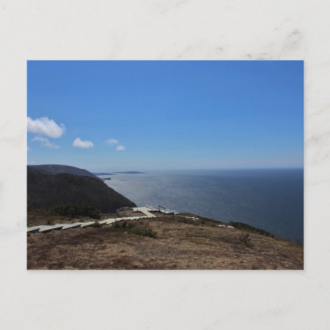 Postal El fin del sendero Skyline (Anverso)