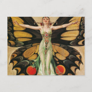 Postal El Flapper, 1922 por Joseph Christian Leyendecker