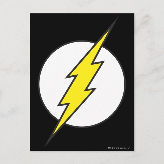 Postal El Flash | Tornillo Lightning (Anverso)