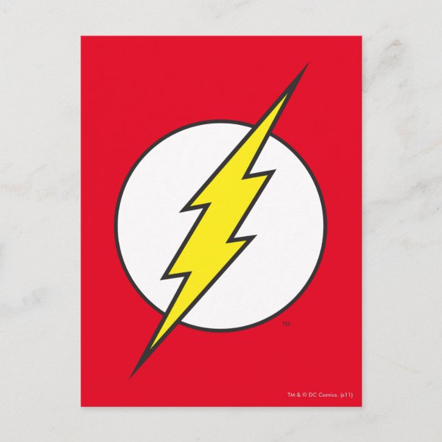 Postal El Flash | Tornillo Lightning (Anverso)