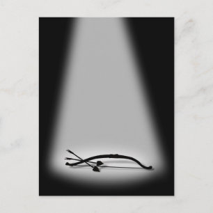 Postal El foco de atención sobre el arrebato de Cupido