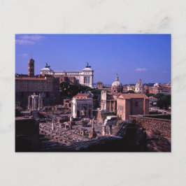 Postal El Foro de Roma