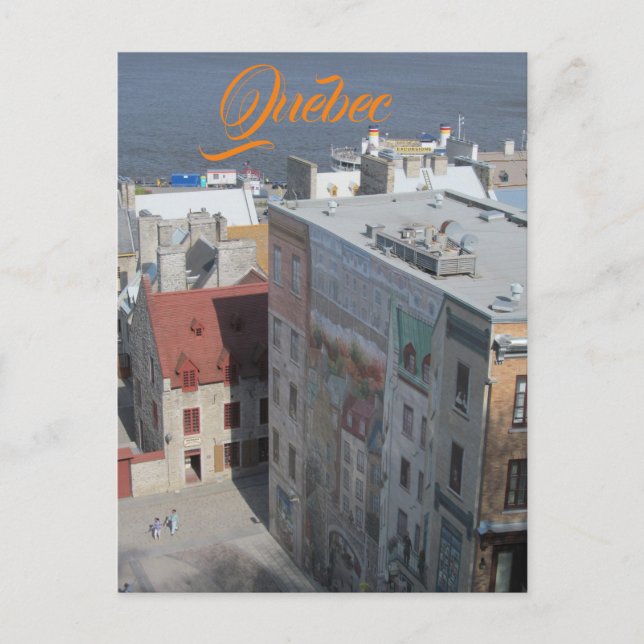 POSTAL EL FRESCO QUEBECOIS (Anverso)