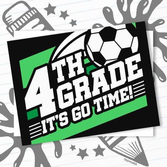 Postal El fútbol de 4º grado vuelve al colegio por primer (Subido por el creador)