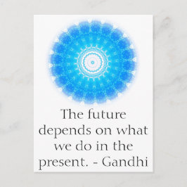 Postal El futuro depende de lo que hacemos en el presente