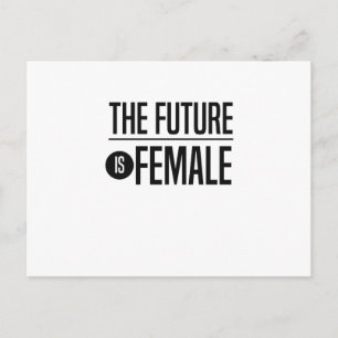 Postal El futuro es femenino