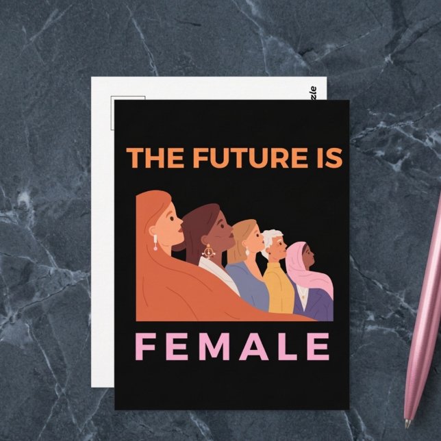 Postal El futuro es femenino (Subido por el creador)