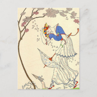 Postal El Gale de George Barbier