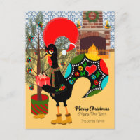 El gallo portugués y la alegría de dar