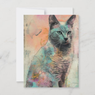 Postal El Gato Bonito