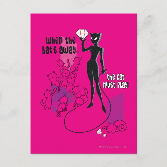 Postal El gato debe reproducirse (Anverso)