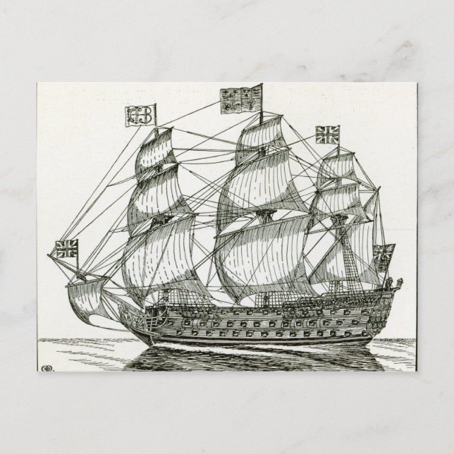 Postal El George real (Anverso)