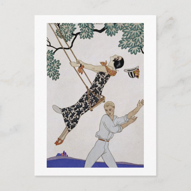 Postal El giro de 1920 (Anverso)