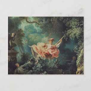 Postal El giro de Fragonard