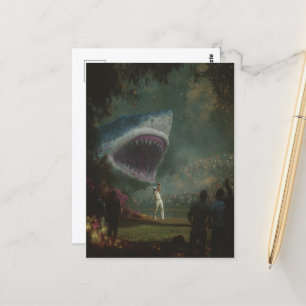 Postal El golf se ha vuelto emocionante