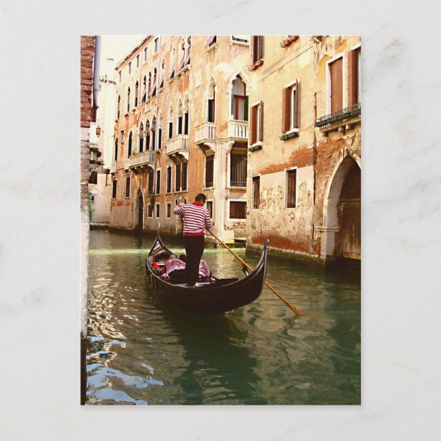 Postal El Gondolier (Anverso)