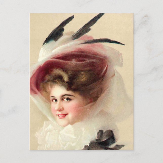 Postal El Gorra de la Feathered de Hawk (Anverso)