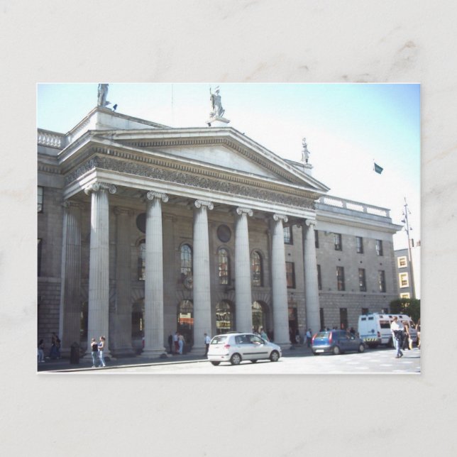 Postal El GPO, Dublín, Irlanda (Anverso)
