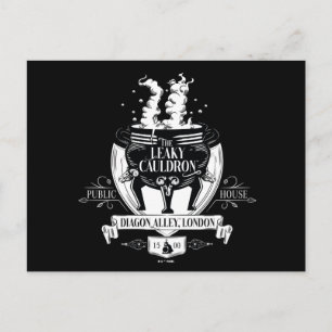 Postal El gráfico de la tienda "LEAKY CAULDRON™"
