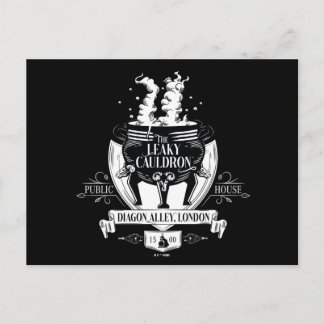 Postal El gráfico de la tienda "LEAKY CAULDRON™"