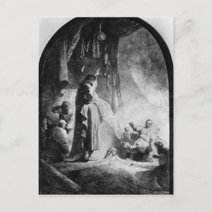 Postal El gran aumento de Lazarus