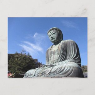 Postal El Gran Buda: Kamakura, Japón