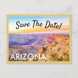 Postal El Gran Cañón de Arizona Vintage salva la fecha