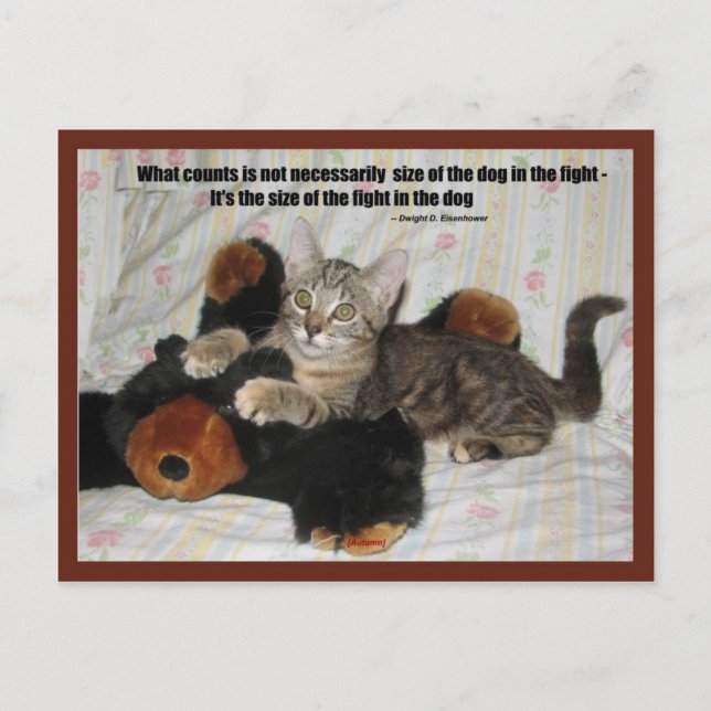 Postal El gran cazador (Anverso)